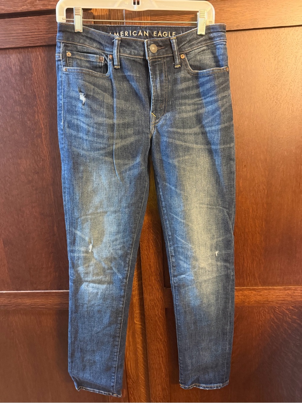 American Eagle Outfitters Men’s Slim Jeans - Faded Blue Wash